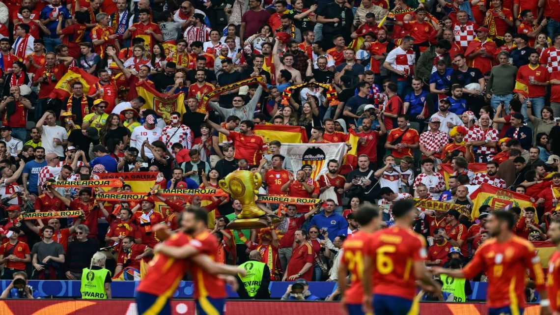 Eurocopa 2024: España empezó como una furia y le ganó a la Croacia de Modric 3 a 0