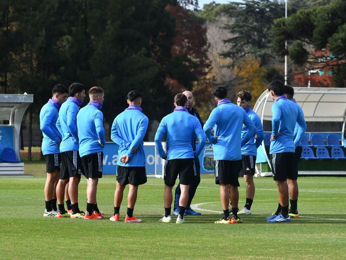 La Selección Argentina Sub-23 se prepara para Paris 2024 con algunas bajas
