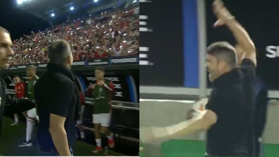El ataque de furia del Chacho Coudet: "Estaba buscando a un gordo que no paraba de putear"