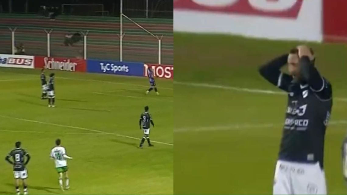 El insólito gol en contra de un ex jugador de Boca en el ascenso que se volvió viral en redes