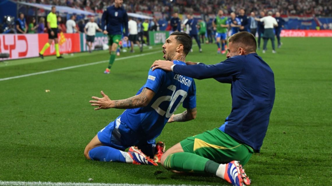 Eurocopa 2024: Italia y un agónico empate con Croacia para clasificar a octavos de final