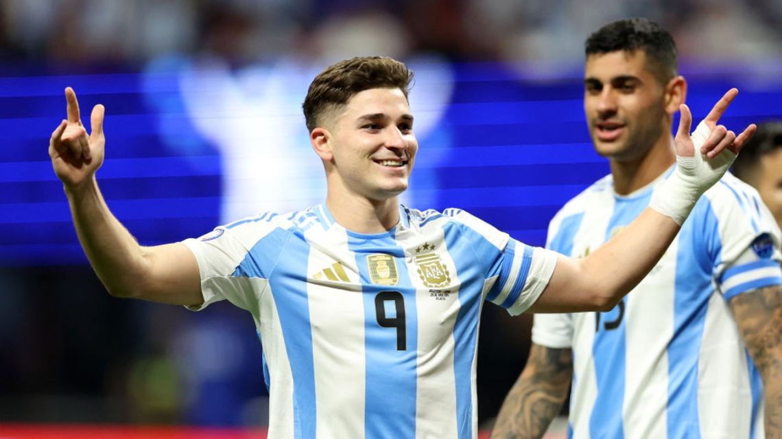 Reviví el primer gol de Argentina en la Copa América 2024
