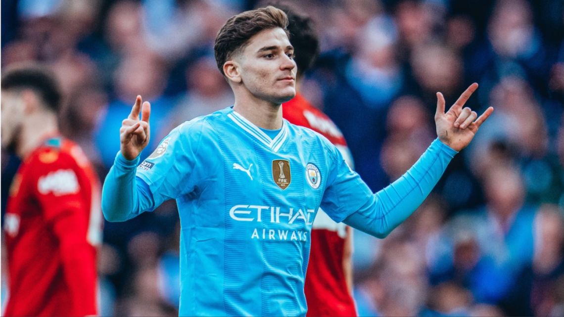 Julián Álvarez rompió el silencio tras los rumores de su salida del Manchester City: “Veremos qué pasa”