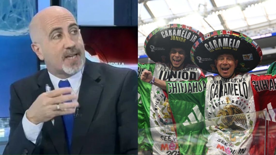 Julián Bricco explotó contra los mexicanos tras gritar 'ole': "Una estupidez, no entienden nada de fútbol"