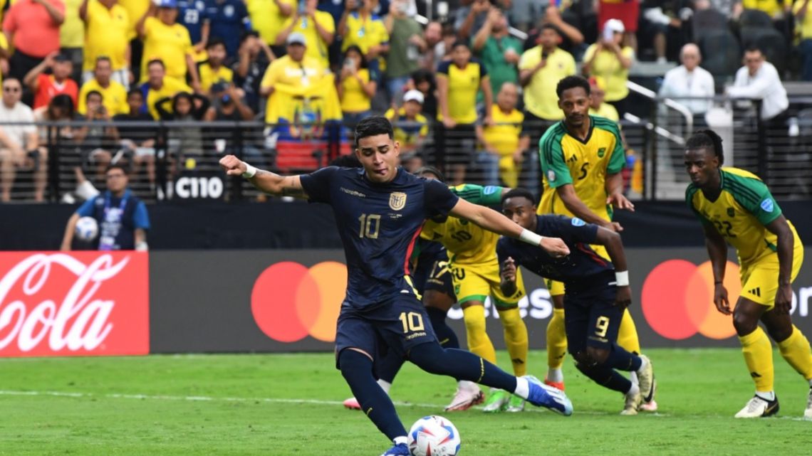 Kendry Páez, el joven estrella de Ecuador: marcó un histórico gol y rompió récords en la Copa América