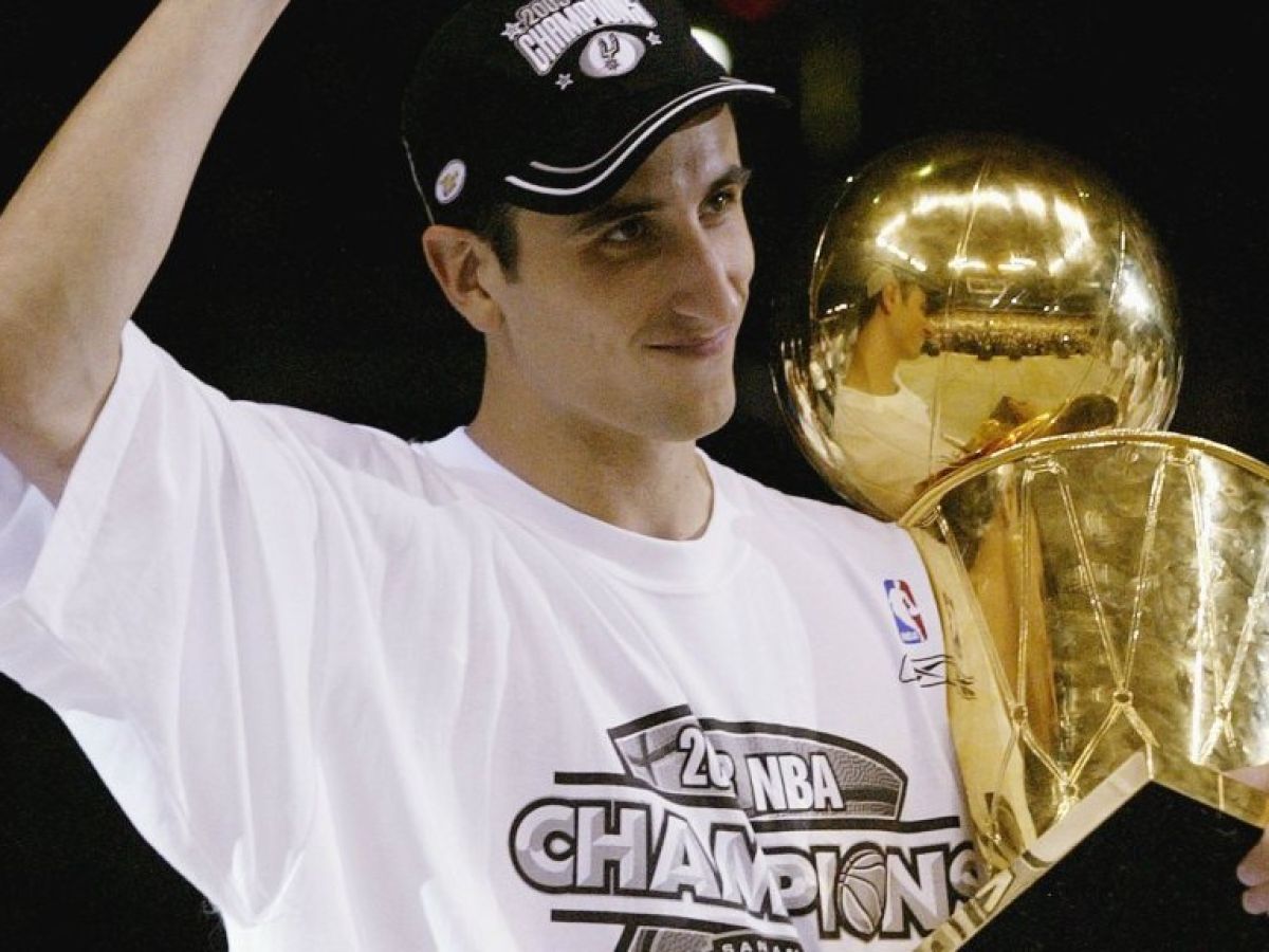 Manu Ginóbili y su primer título en la NBA