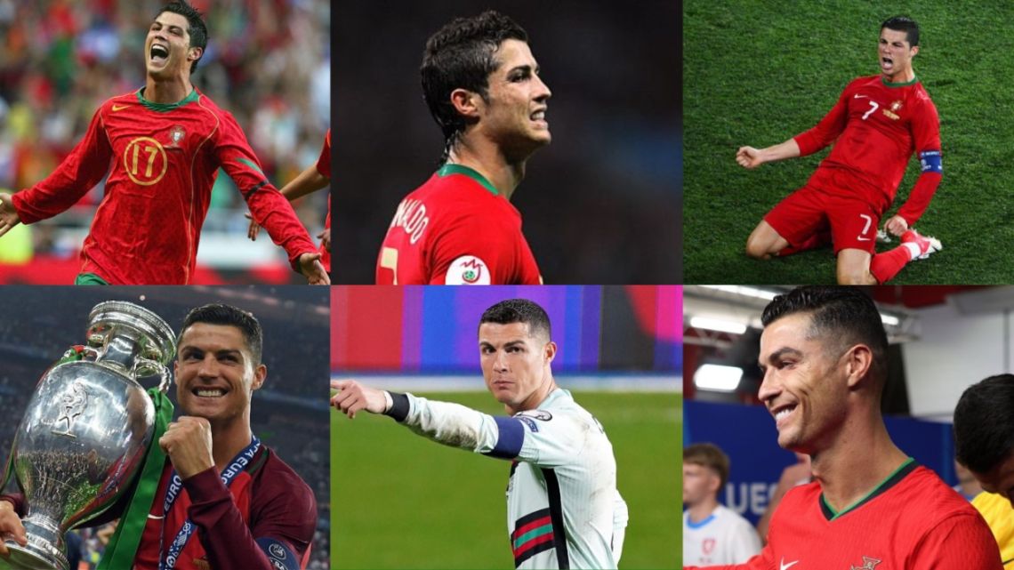Cristiano Ronaldo, el hombre récord: el primer futbolista en disputar seis ediciones distintas de Eurocopa
