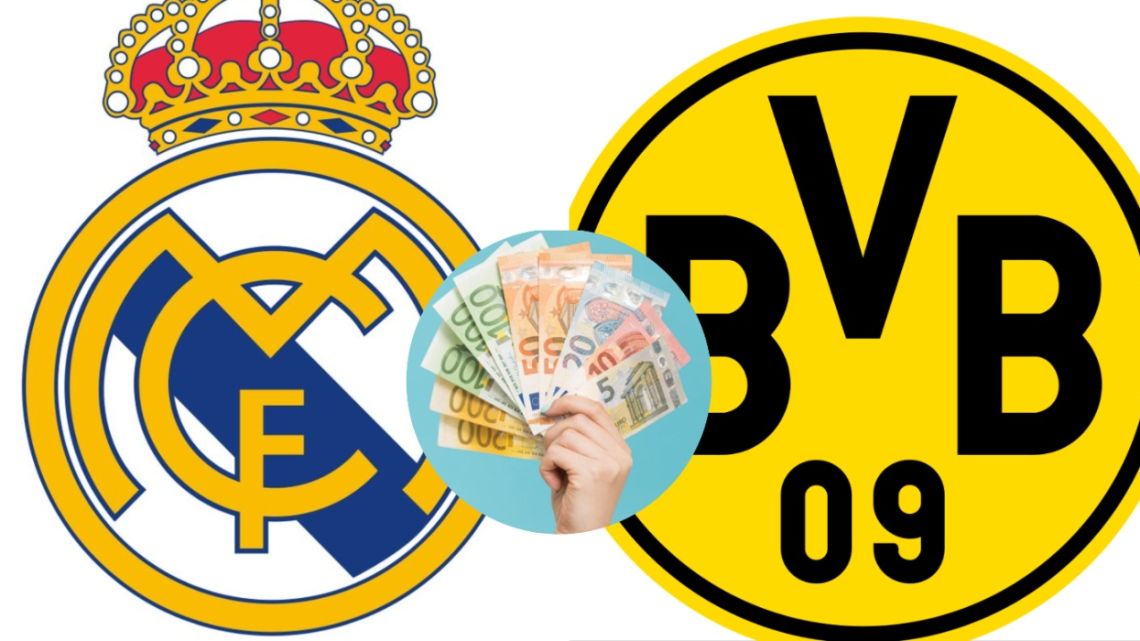 La bestial diferencia de valor de los planteles: con solo cuatro jugadores, el Real Madrid supera el coste global del Borussia Dortmund