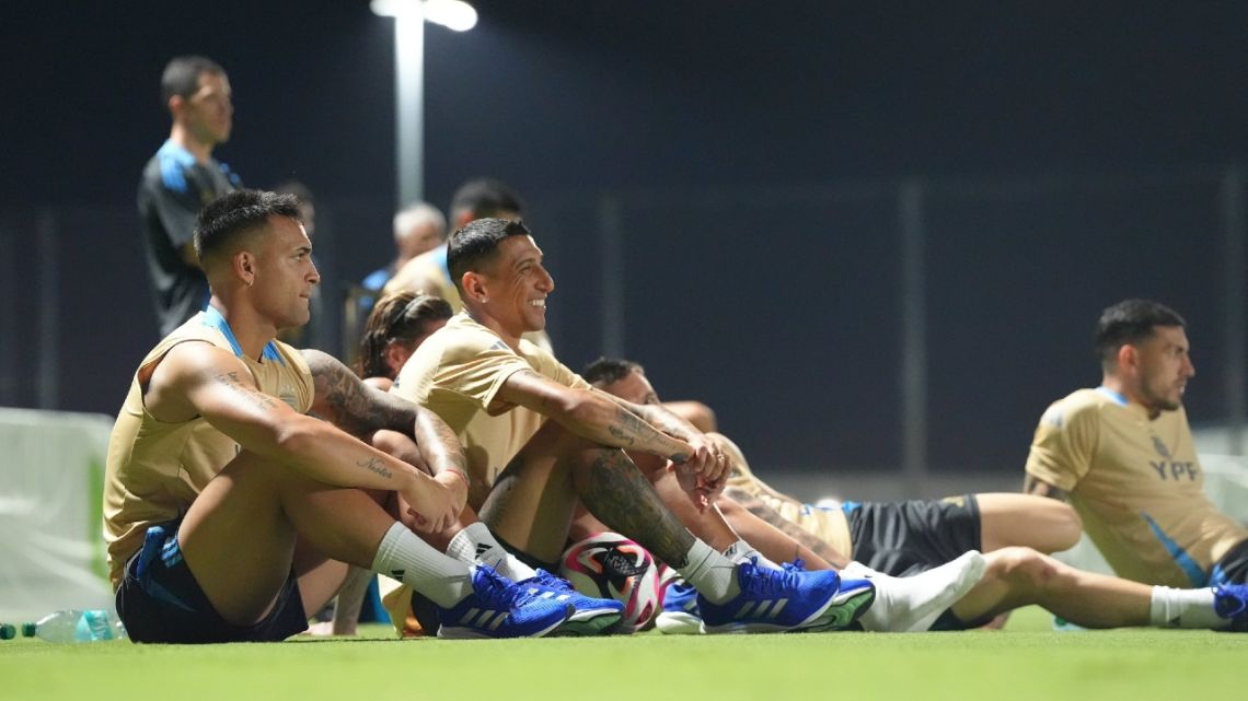Suspendido el entrenamiento de la Selección Argentina debido a fuertes condiciones climáticas