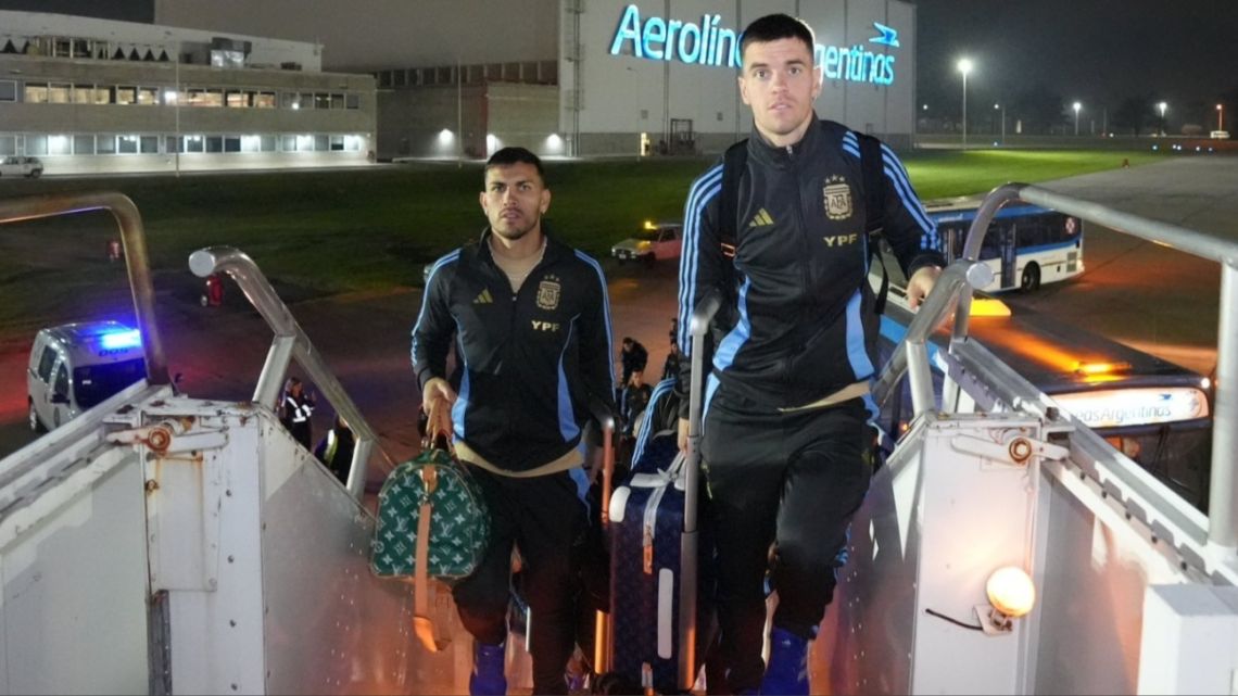 Arrancó el sueño: la Selección Argentina llegó a Miami para prepararse de cara a la Copa América
