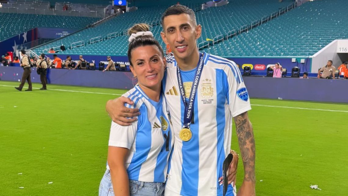 El emotivo mensaje de la esposa de Di María, tras su adiós en la Selección Argentina: "Estoy orgullosa de tu carrerón y tu historia"