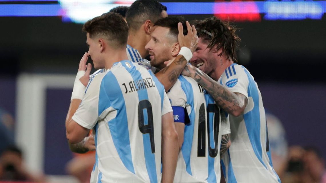 Uno por uno de los jugadores argentinos que le ganaron 2 a 0 a Canadá