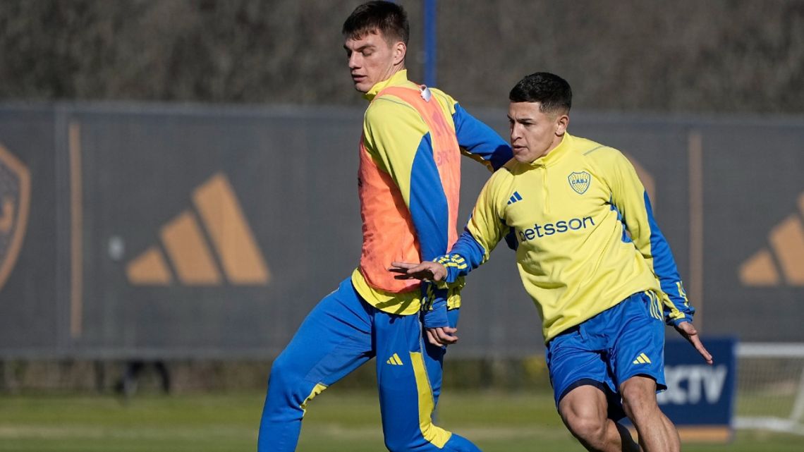 Crece la preocupación en Boca por que uno de sus referentes se perdería el partido ante Independiente del Valle