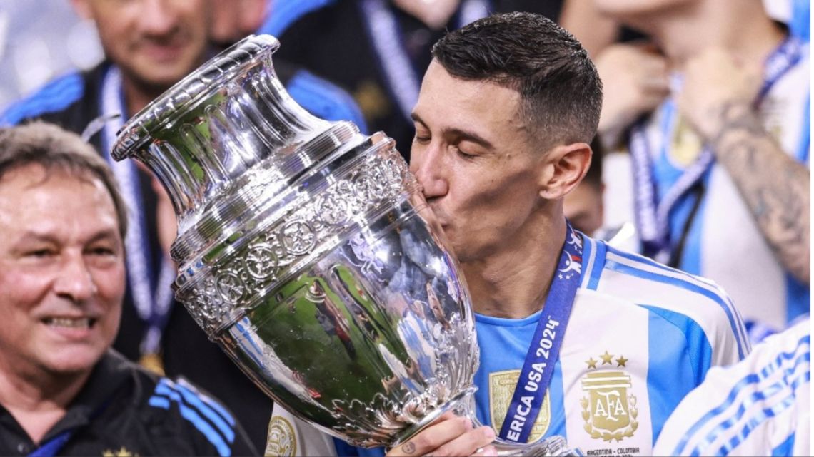 Las emotivas palabras de Di María en su despedida en la Selección Argentina: "Soñé que me retiraba así"