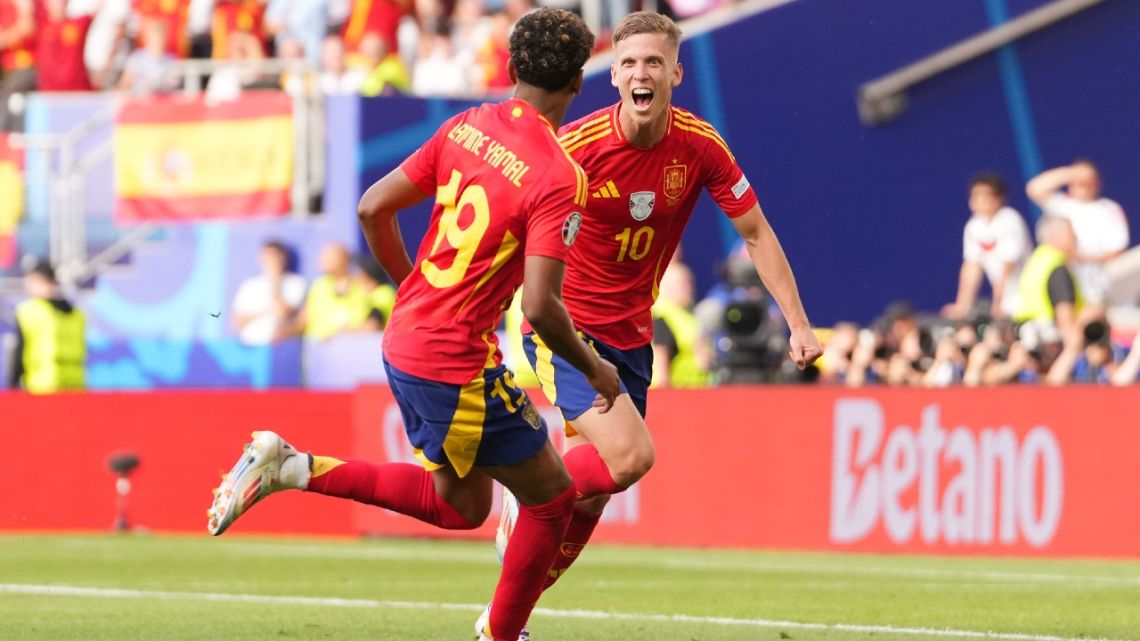 España dio el batacazo en la Euro tras vencer 2 a 1 a Alemania en los cuartos de final