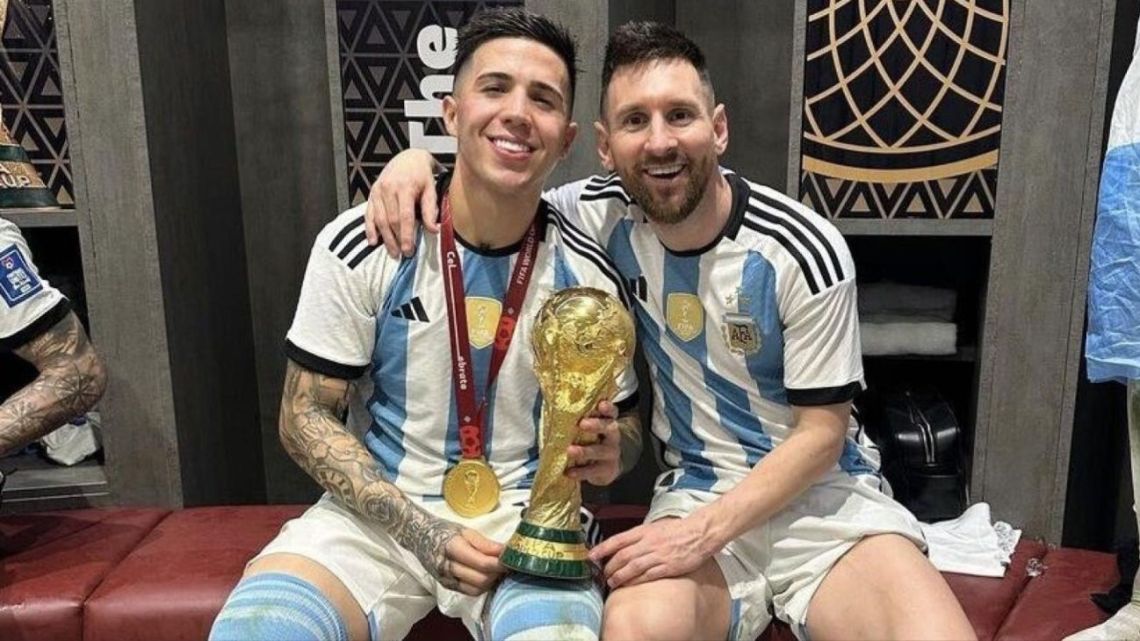 La revelación de la esposa de Enzo Fernández: "Messi es su ídolo todavía"