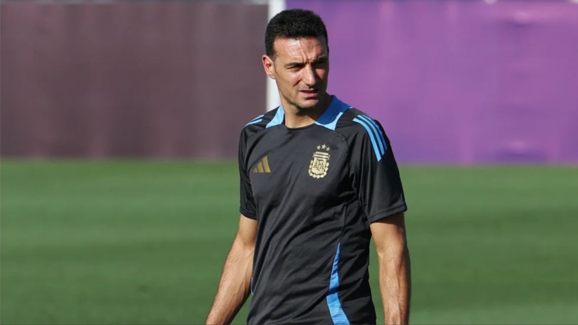 Las variantes que piensa Scaloni en caso de que Messi no juegue contra Ecuador