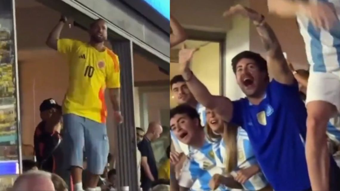 Maluma protagonizó un tenso ida y vuelta con hinchas argentinos en la final de la Copa América