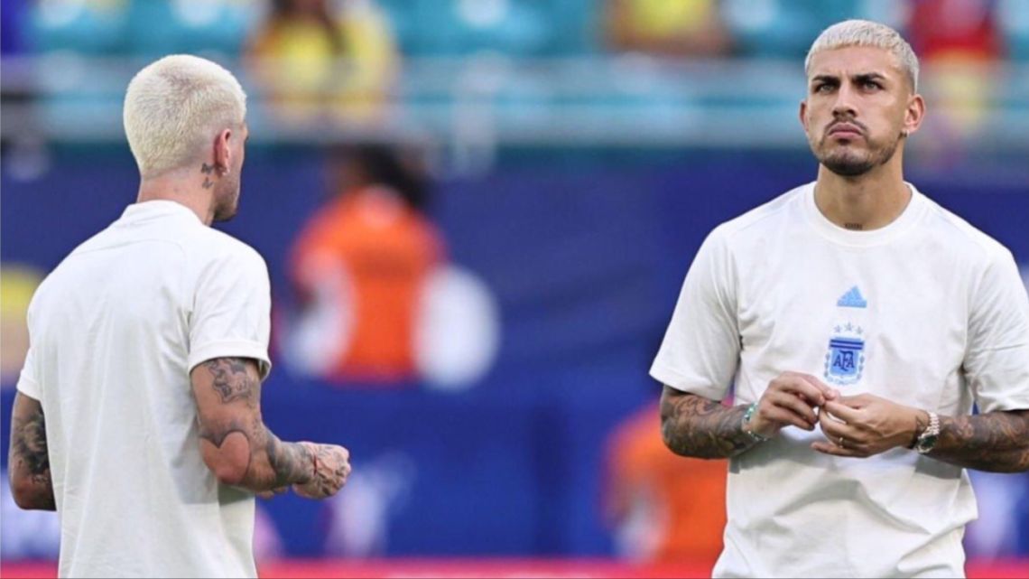 De Paul reveló detalles de la cábala de los caramelos con Paredes: “Come cuatro azules y tres amarillos, re bostero”