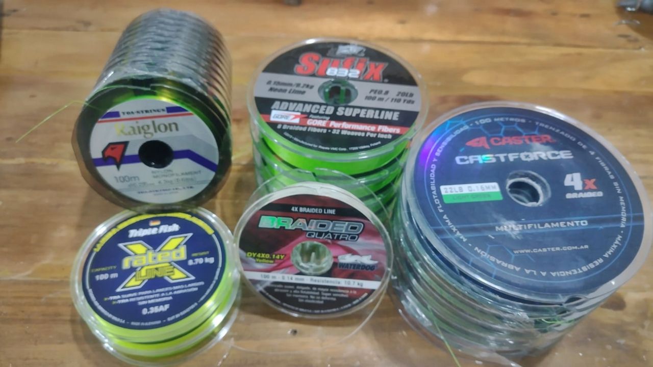 6 claves para elegir el nylon de pesca