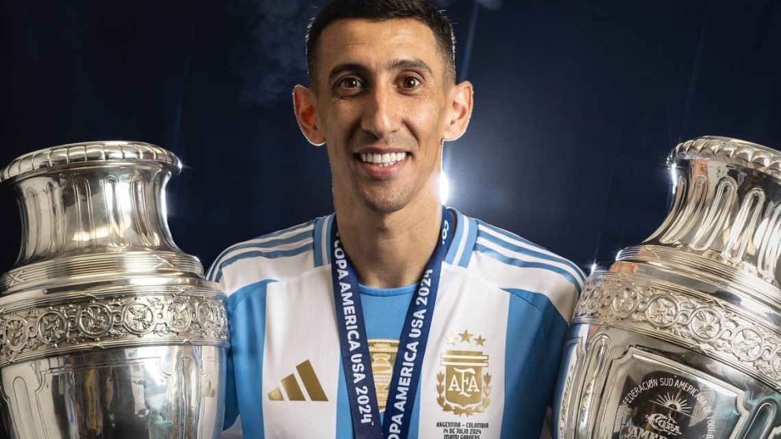 La Selección argentina prepara un emotivo homenaje para Ángel Di María