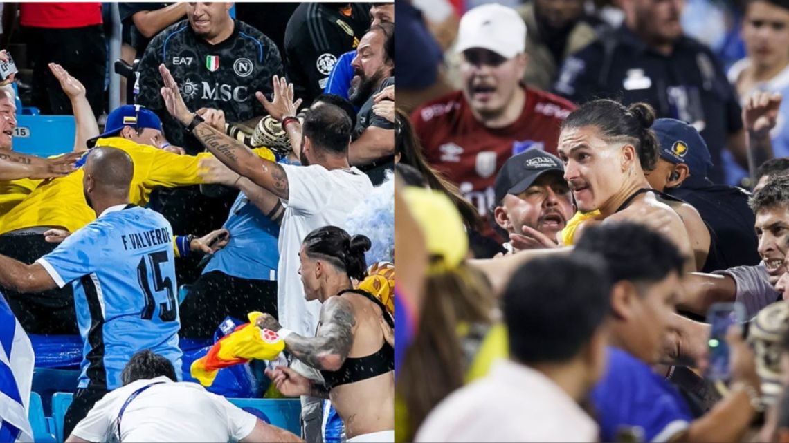 Conmebol dio a conocer las durísimas sanciones a los futbolistas de Uruguay tras los incidentes en la Copa América