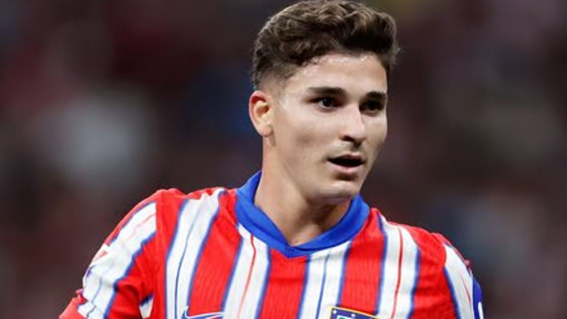 Lo liquidaron: la pésima calificación que le otorgó un medio español al rendimiento de Julián Álvarez en el Atlético Madrid