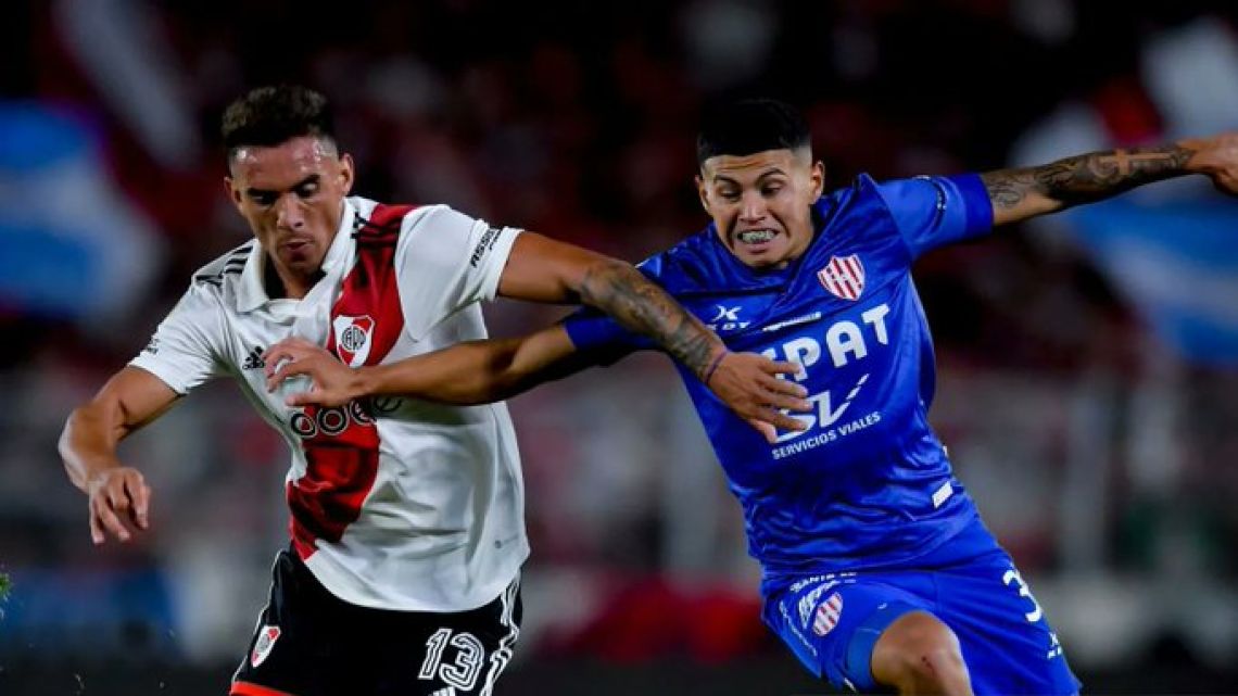 River visita a Unión por la novena fecha de la Liga Profesional: horario, canal de TV y formaciones