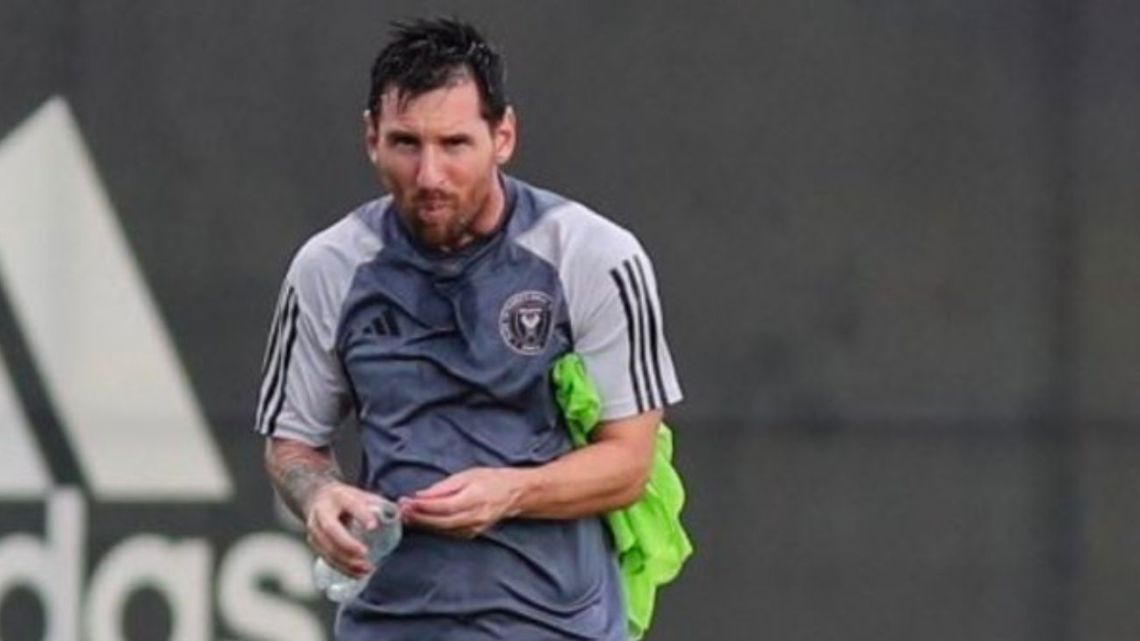 Lionel Messi se entrenó con el Inter Miami y se acerca su vuelta a las canchas