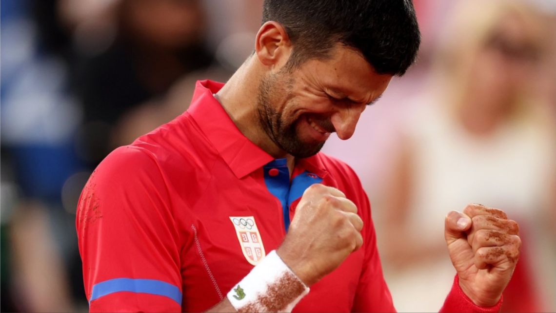 Juegos Olímpicos 2024: Djokovic venció a Alcaraz y se quedó con la medalla de oro