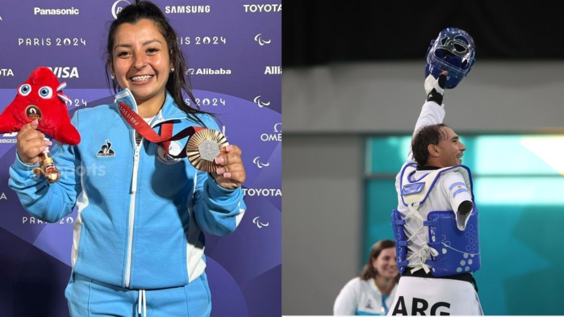 Juegos Paralímpicos de París 2024: Argentina consiguió sus dos primeras medallas de bronce