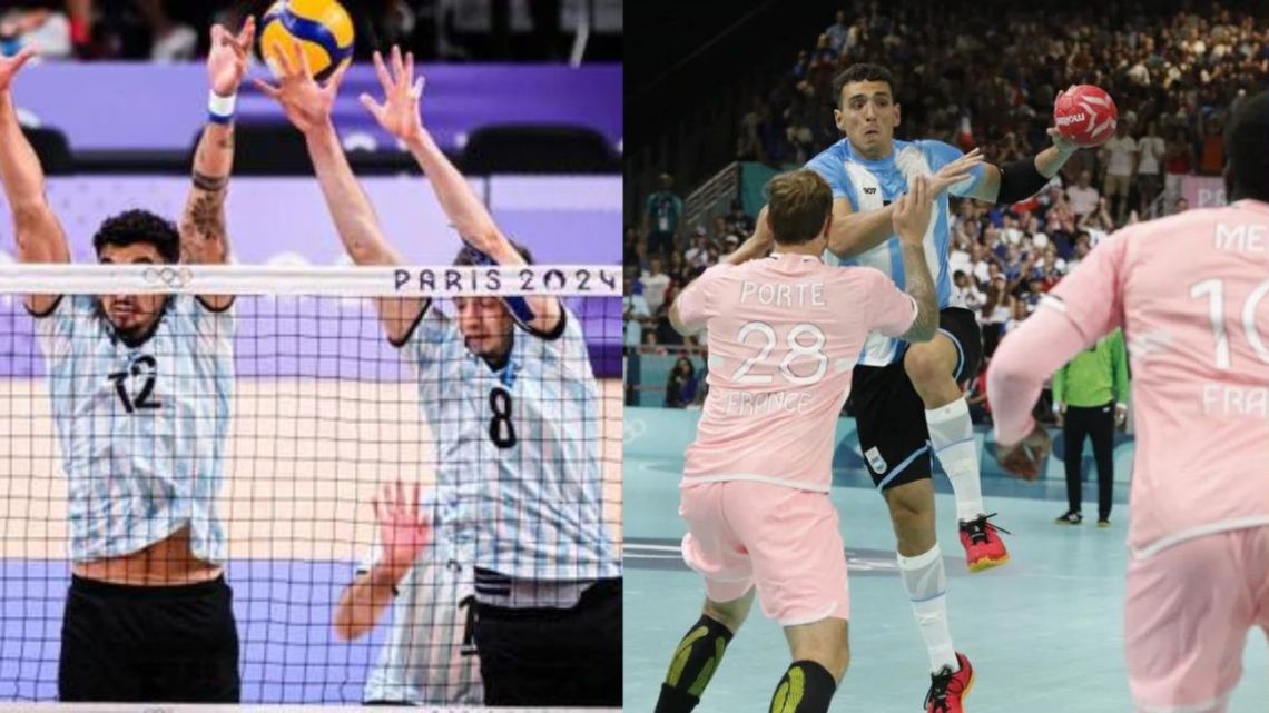 Juegos Olímpicos: Argentina quedó eliminada en Voley y Handball