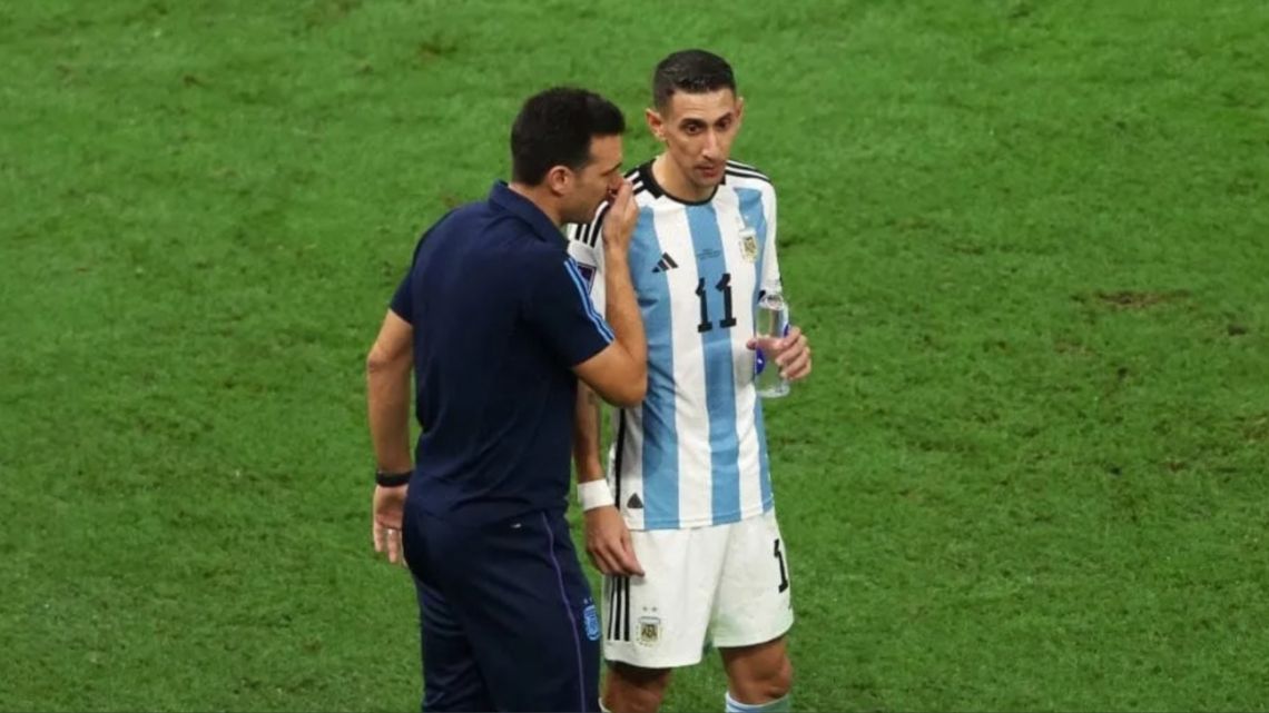 Scaloni sorprendió a Di María con una llamativa propuesta que descolocó a todos en la Selección Argentina