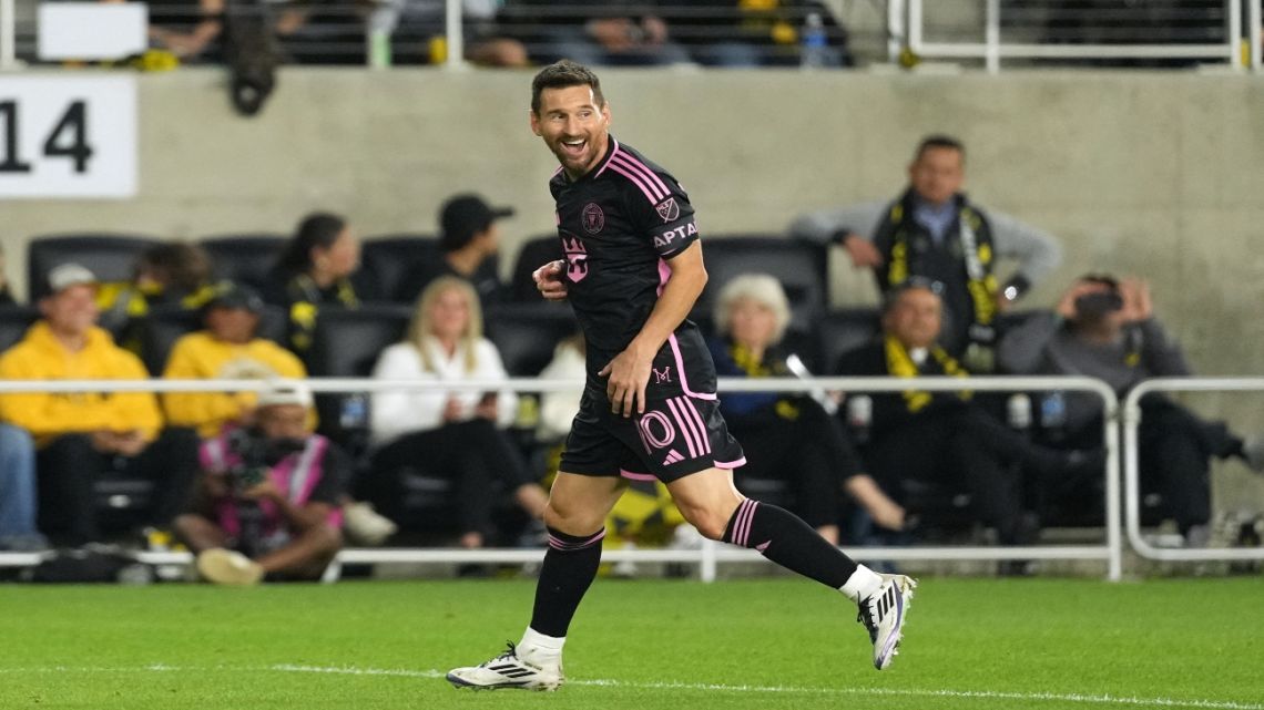 El Inter Miami de Messi le ganó a Columbus 3-2 y obtuvo el MLS Supporters' Shield