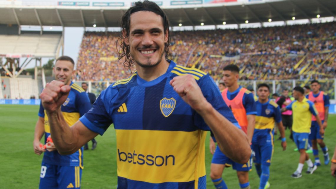 Buena noticia para Boca: Edinson Cavani renovará por un año más