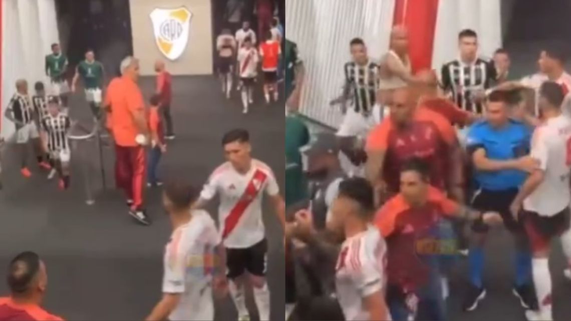 Un jugador de River le pidió la camiseta a Deyverson tras burlarse de los hinchas