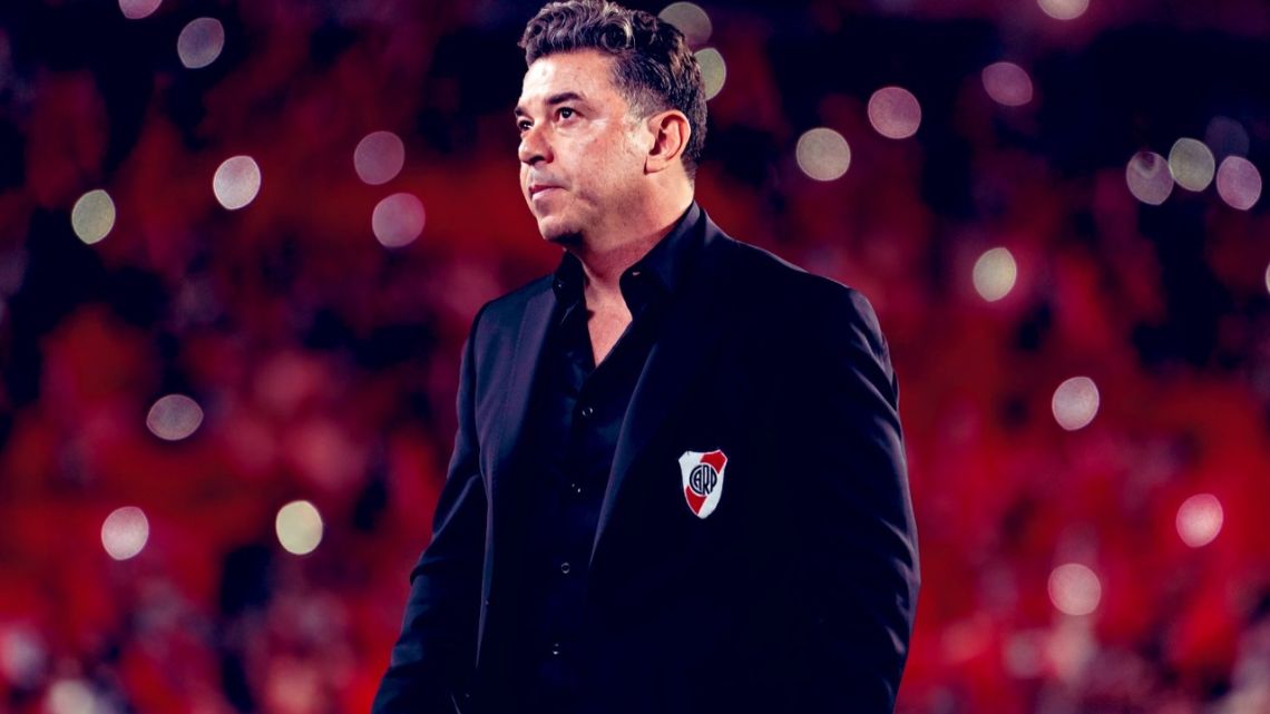Marcelo Gallardo ya piensa en un cambio para el cruce frente a Platense