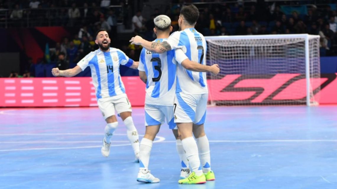 Argentina se mide ante Francia por las semifinales del Mundial de Futsal: hora y TV