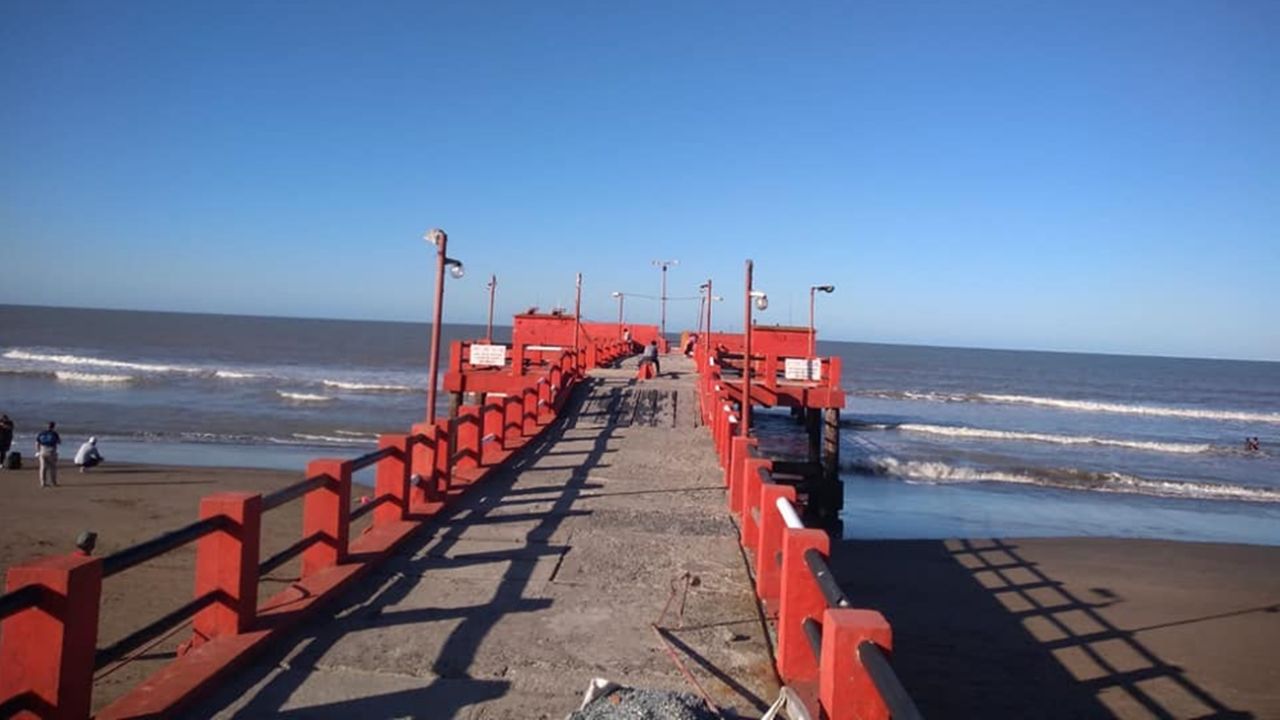 Alerta pescadores: cerraron el muelle de San Clemente del Tuyú