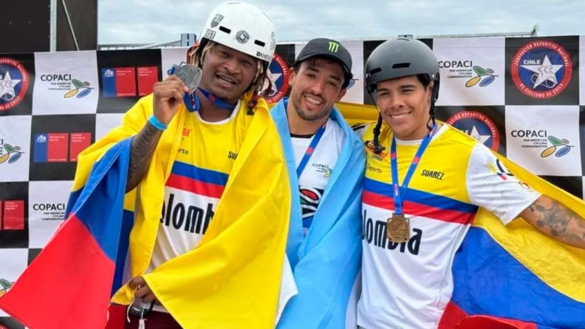 Desde París a Santiago: "El Maligno" brilla de nuevo y es campeón panamericano de BMX