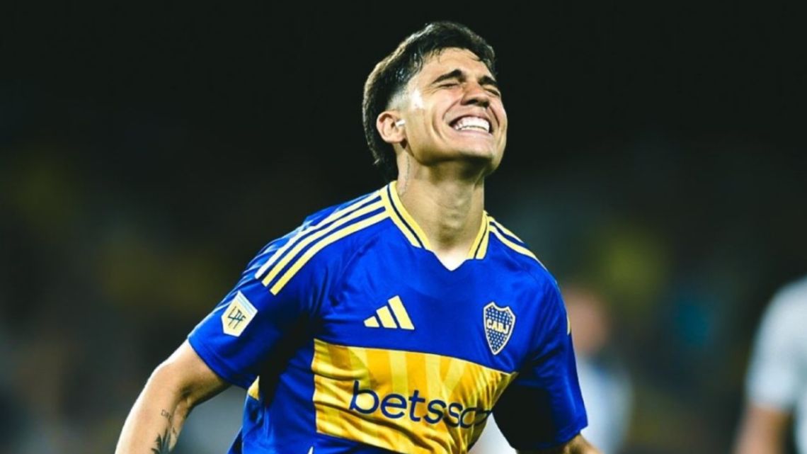 El "Changuito" Zeballos empató el encuentro: así fue el segundo gol de Boca ante Vélez