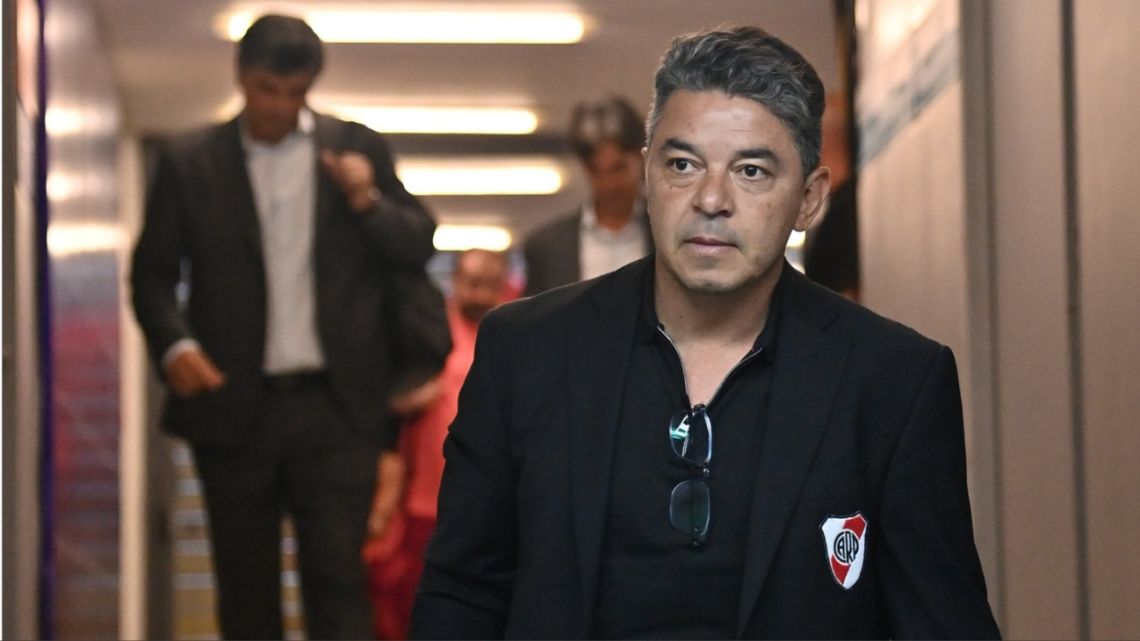Marcelo Gallardo llegó al Monumental y dirigirá a River tras la muerte de su padre