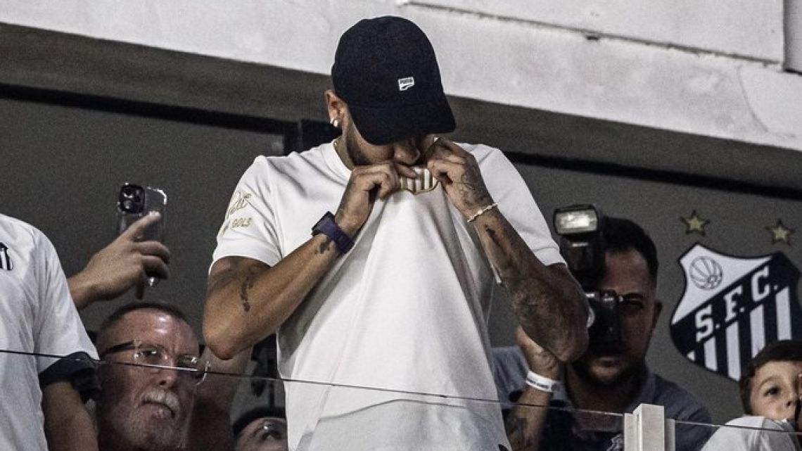 Neymar volvió a Santos y generó una revolución: el club sumó casi 10 mil socios nuevos en pocos días