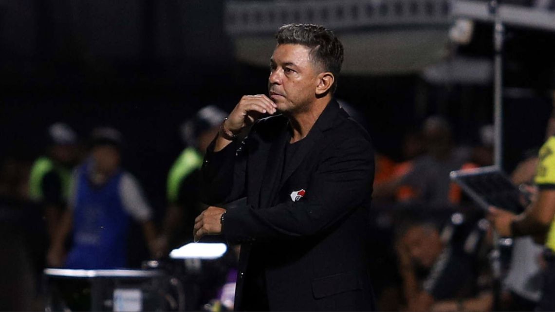 Gallardo lanzó una dura autocrítica tras el triunfo de River: "No jugamos bien, lo que se vio no fue bueno"