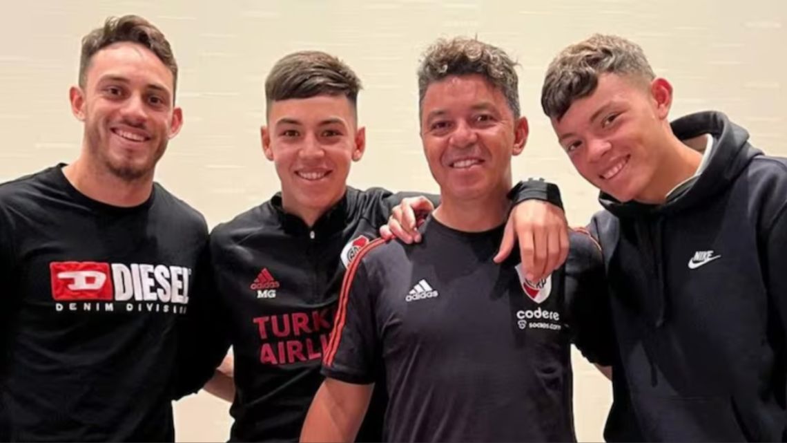 Un equipo de la Liga Profesional contrató a uno de los hijos de Marcelo Gallardo