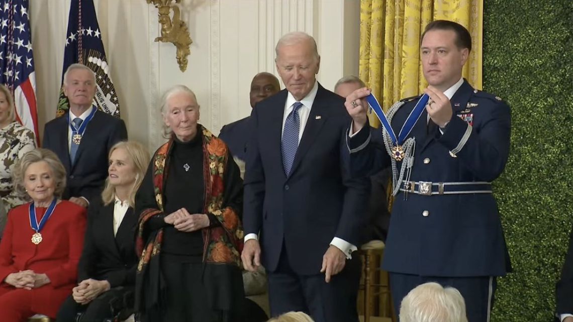 Lionel Messi fue condecorado por Joe Biden en un evento al que no pudo concurrir