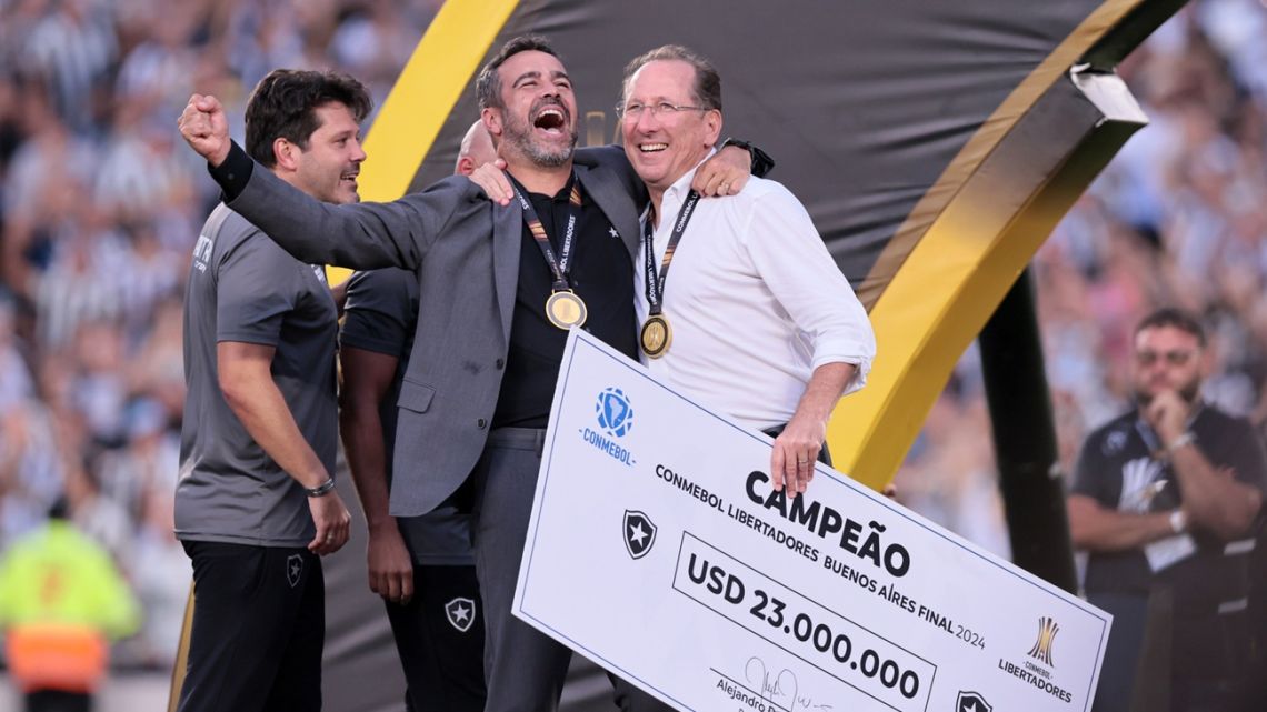 Escándalo en Brasil: aseguran que el dueño de Botafogo utilizó premios CONMEBOL para salvar al Lyon francés