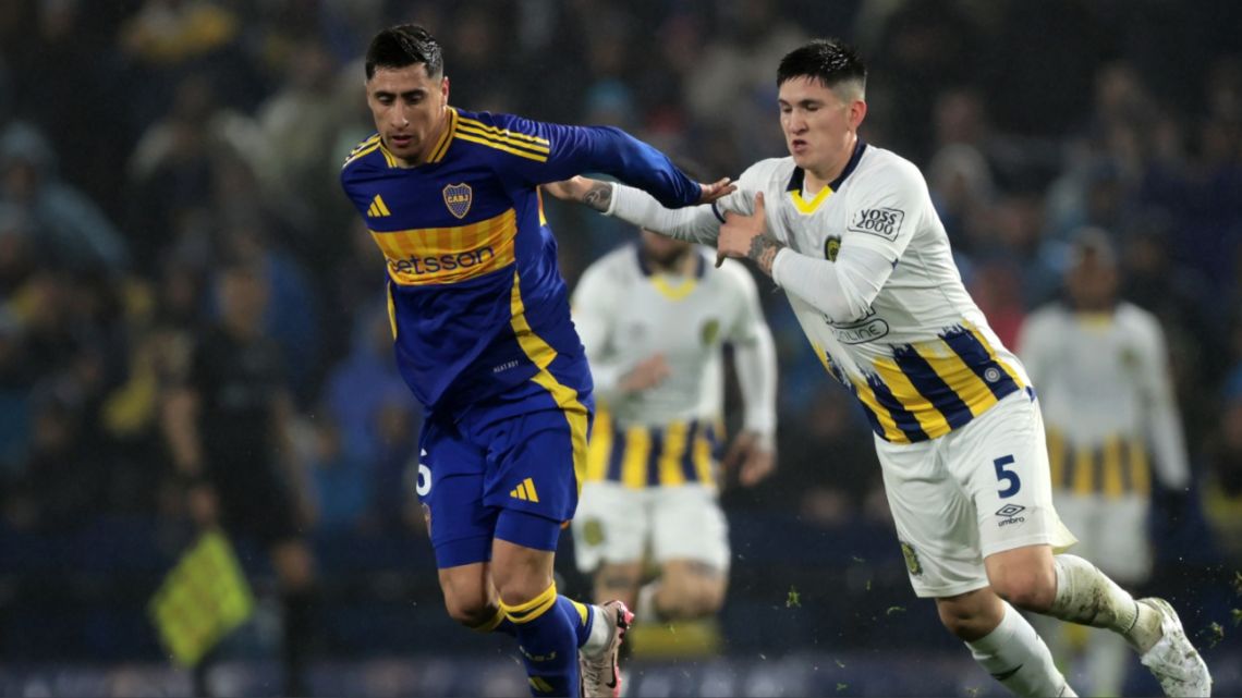 Boca enfrenta a Rosario Central en la Bombonera: horario, TV y formaciones