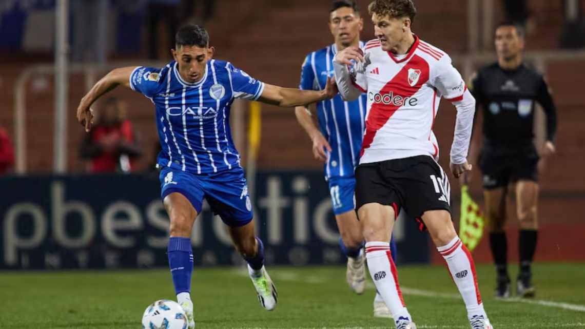 Godoy Cruz vs River, por el Torneo Apertura 2025