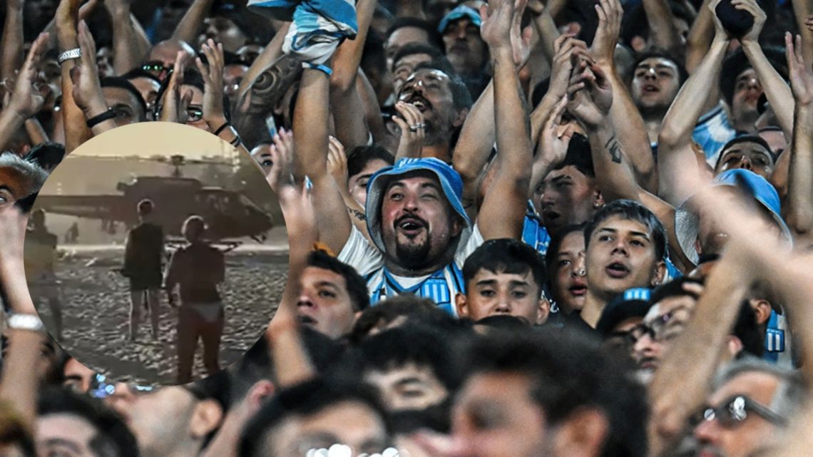 Nuevo episodio de violencia en Brasil: hinchas de Racing fueron víctimas de robos y dos de ellos resultaron heridos por armas de fuego